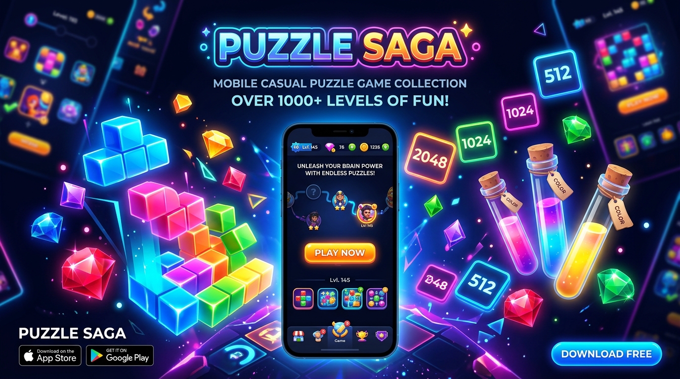 Puzzle Saga Featured Banner